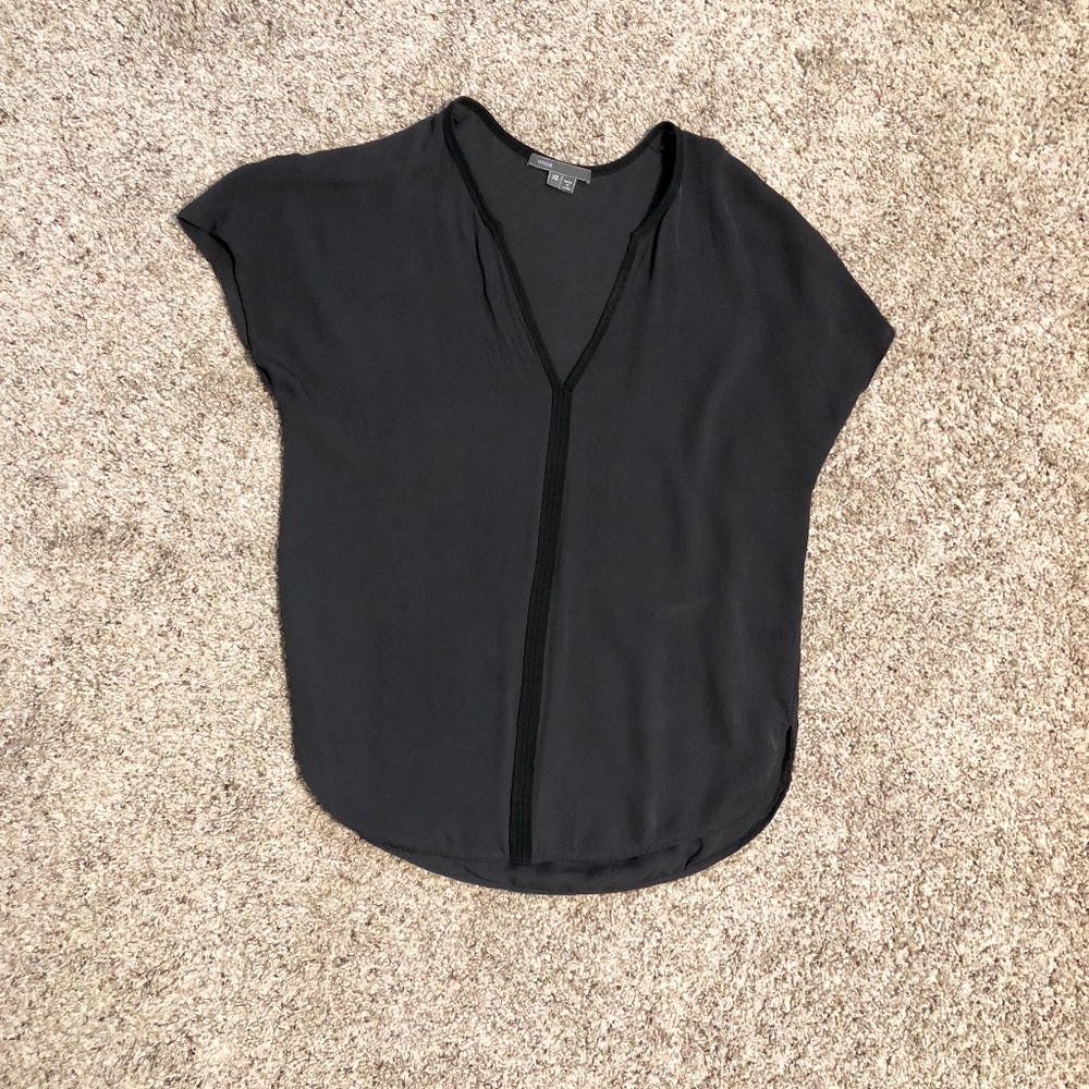 VINCE Silk Blouse